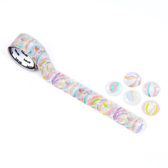 Marbles Washi Roll Sticker Bande