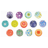 Bande Japanese Pattern Temari Washi Roll Sticker