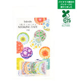 Bande Japanese Pattern Temari Washi Roll Sticker