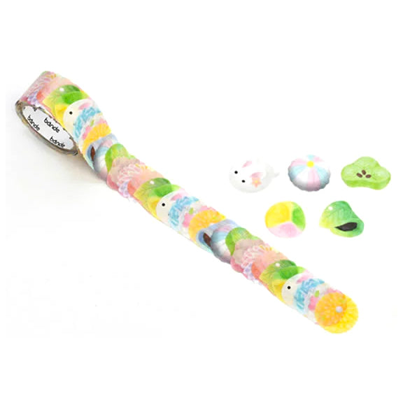 Bande Japanese Sweets Washi Roll Sticker