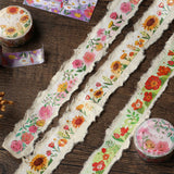 Flower Garden Washi Tape Foil BGM