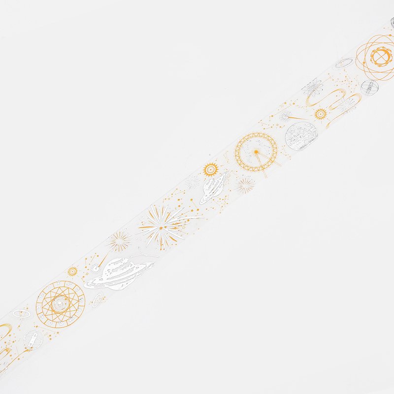 Planets Washi Tape Foil BGM