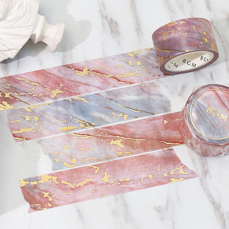 Champagne Washi Tape Foil BGM