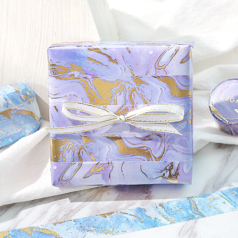 Marble Stone Pattern Vol. 2 Blue Washi Tape