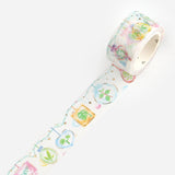 Ornament Foliage Plant Washi Tape Foil BGM