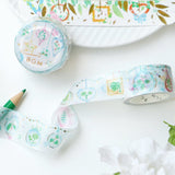 Ornament Foliage Plant Washi Tape Foil BGM