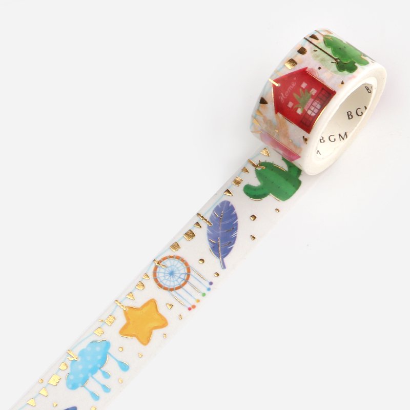 Nordic Miscellaneous Goods Washi Tape Foil BGM