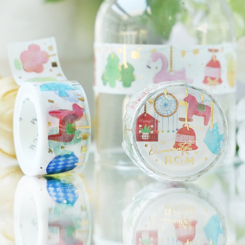 Nordic Miscellaneous Goods Washi Tape Foil BGM