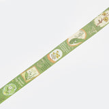 Romance in the Garden Green Washi Tape