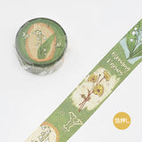 Romance in the Garden Green Washi Tape