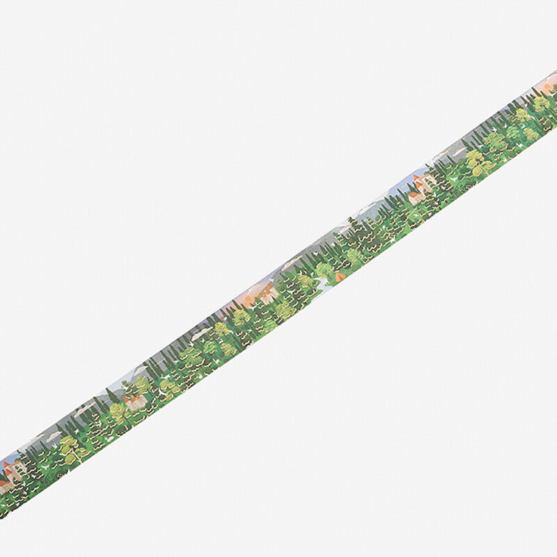 Forest Landscape Washi Tape BGM