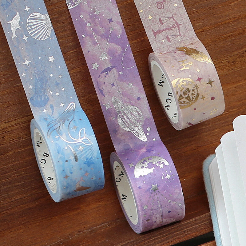 Azure Space Washi Tape Foil BGM