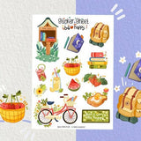 Be Happy Sticker Sheet