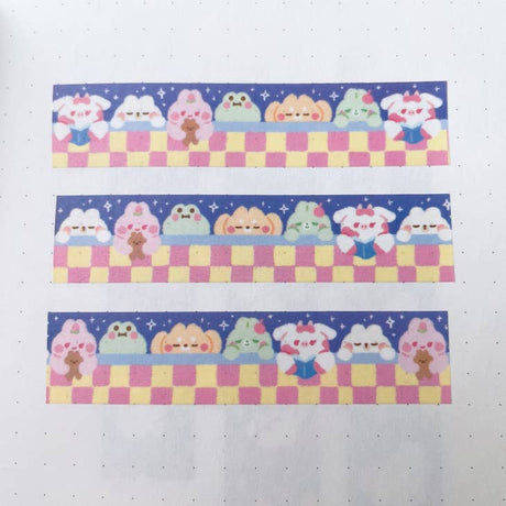 Bedtime Friends Washi Tape