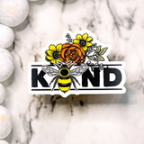 Be Kind Bee Vinyl Sticker