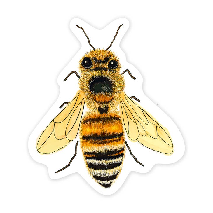 Bee Vinyl Sticker