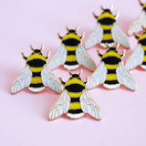 Pin de esmalte de abeja 