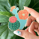 Blooming Cacti Sticker