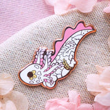 Blossom Axolotl Enamel Pin