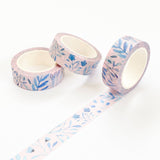 Blue Leaves Washi Tape