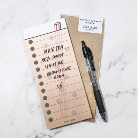 Boba List Notepad