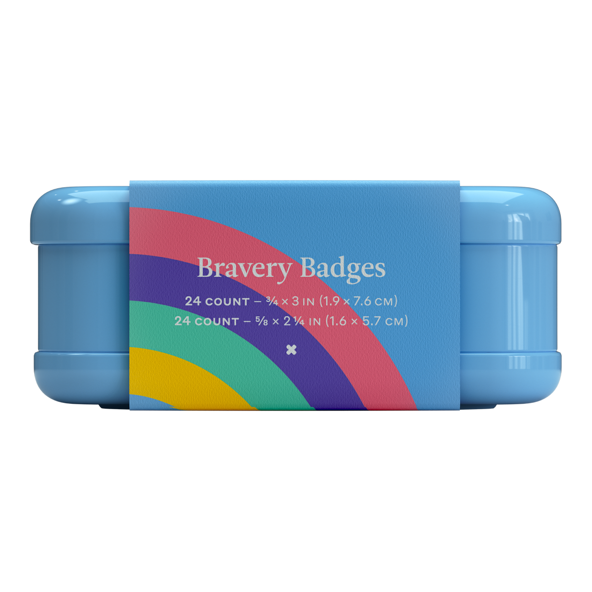 Bravery Badges - Assorted Rainbow Flex Fabric Bandages