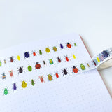 British Beetles Washi Tape