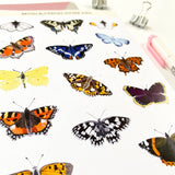 British Butterfly Stickers