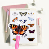 British Butterfly Stickers