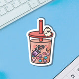 Bubble Tea Vinyl Sticker