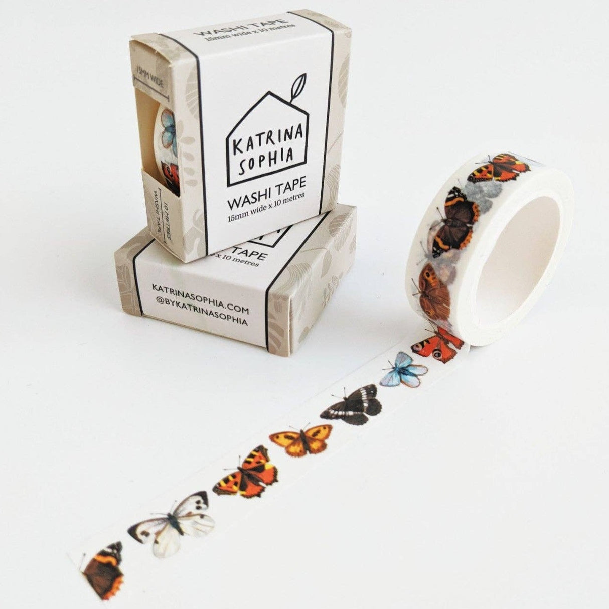 Butterflies Washi Tape Katrina Sophia