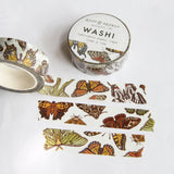 Butterfly and Moth Washi Tape by  Root & Branch Paper Co