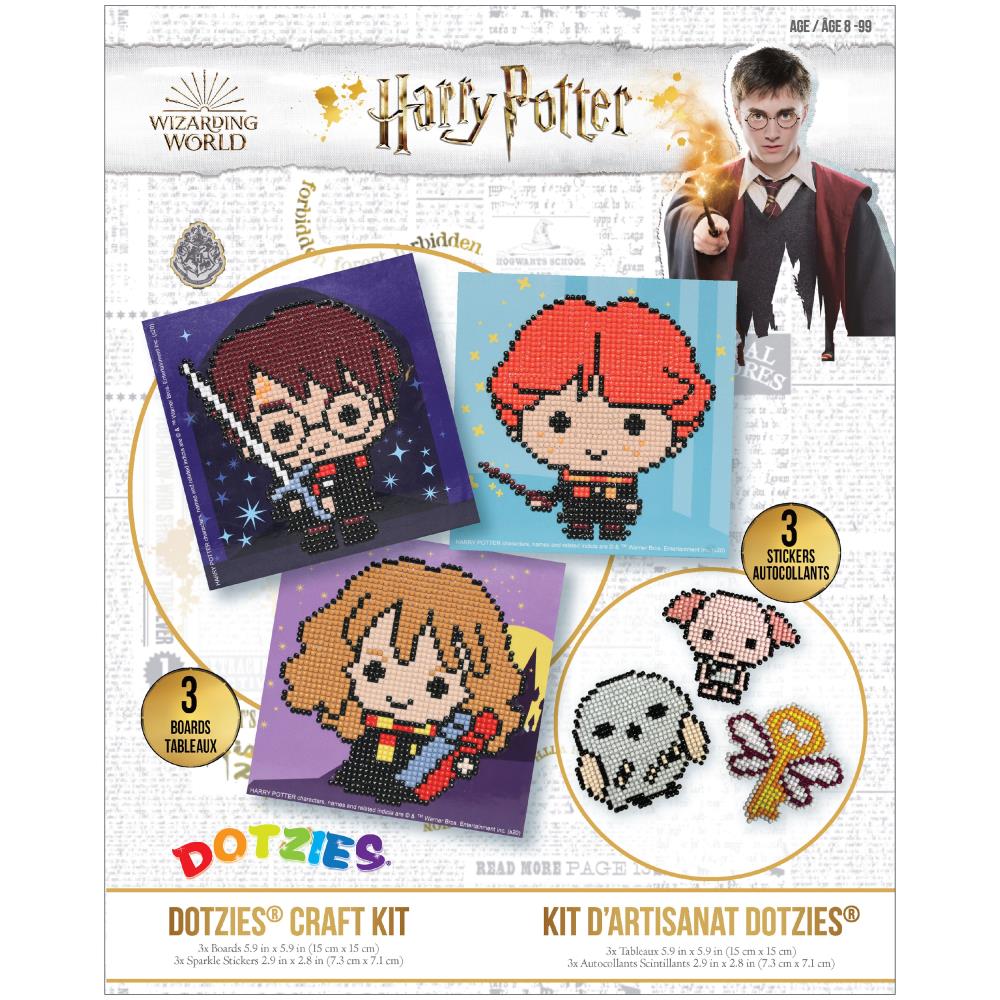 Harry Potter Diamond Craft Kit 6/Pkg