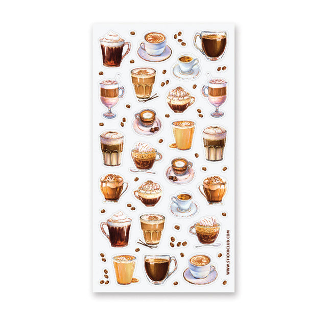 Cafe Craze Sticker Sheet