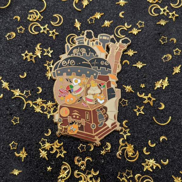 Castle-Pon The Moving Castle Enamel Pin