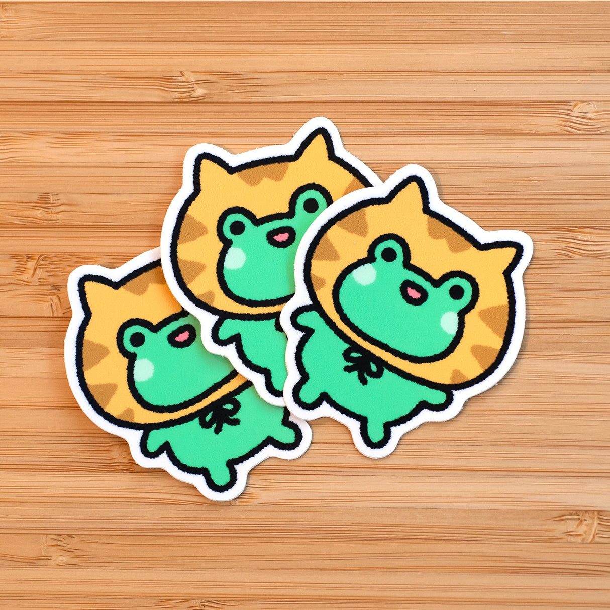 Cat Frog Sticker