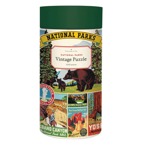 Cavallini & Co National Parks 1000 Piece Puzzle