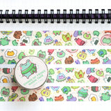 Chaos of Frogs Washi Tape