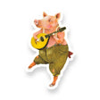 Clarence the Pig Vinyl Sticker