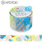 Collage Clear Tape Soda