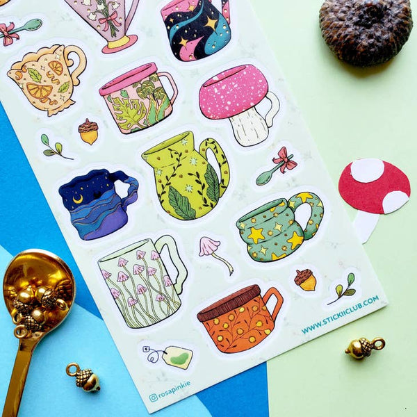 Creative Cups Sticker Sheet