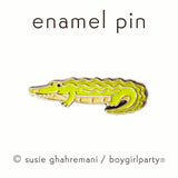 Crocodile Enamel Pin