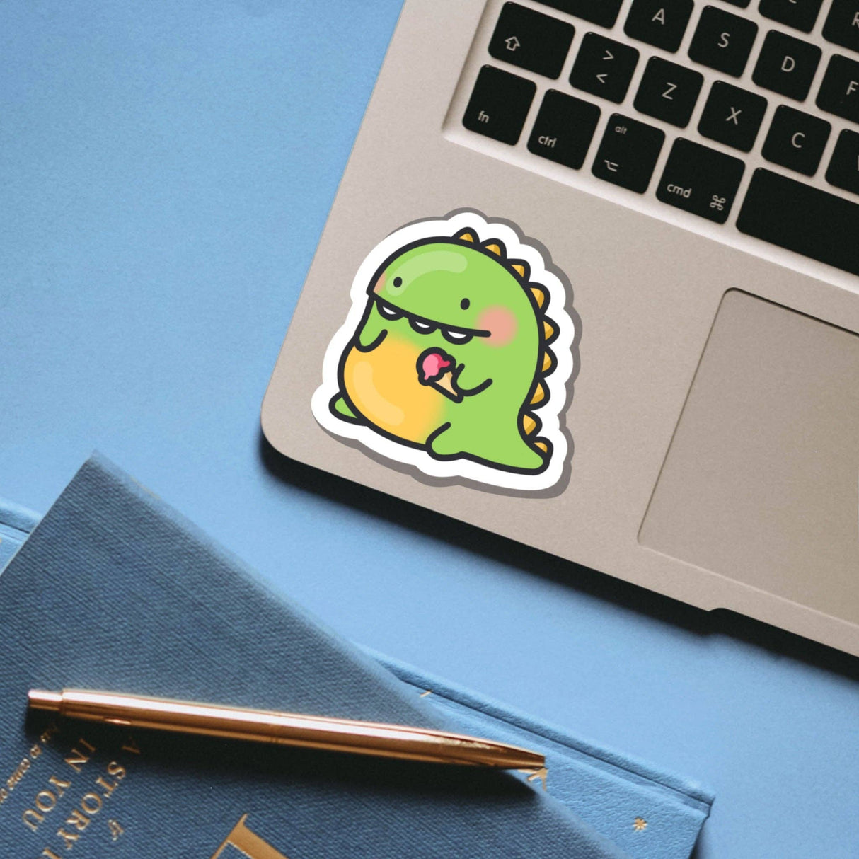 Cute Dinosaur Vinyl Sticker