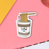 Cute Ramen Noodles Vinyl Sticker