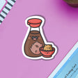 Cute Soy sauce Vinyl Sticker