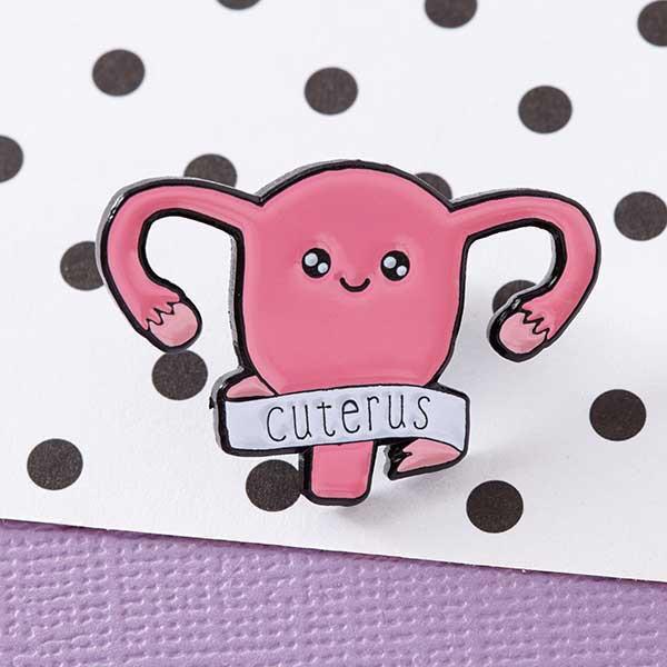 Cuterus Enamel Pin