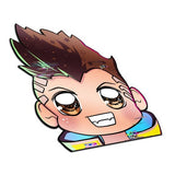 Cyberpunk 2077 Edgerunner David Peeker Anime Vinyl Sticker