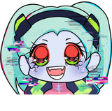 Cyberpunk 2077 Edgerunner Rebecca Peeker Anime Vinyl Sticker