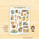 Cute Kitchen Stickers PaperaicaShop