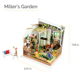 Miller's Garden DIY Miniature Dollhouse Kit